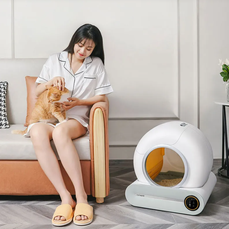 AutoPawz™ — Self-Cleaning Smart Cat Litter Box