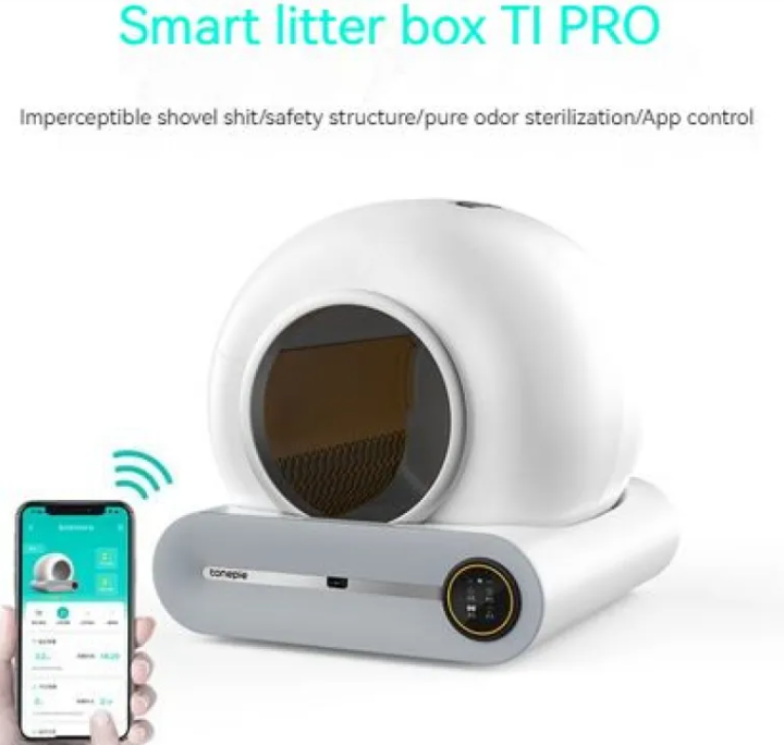 AutoPawz™ — Self-Cleaning Smart Cat Litter Box