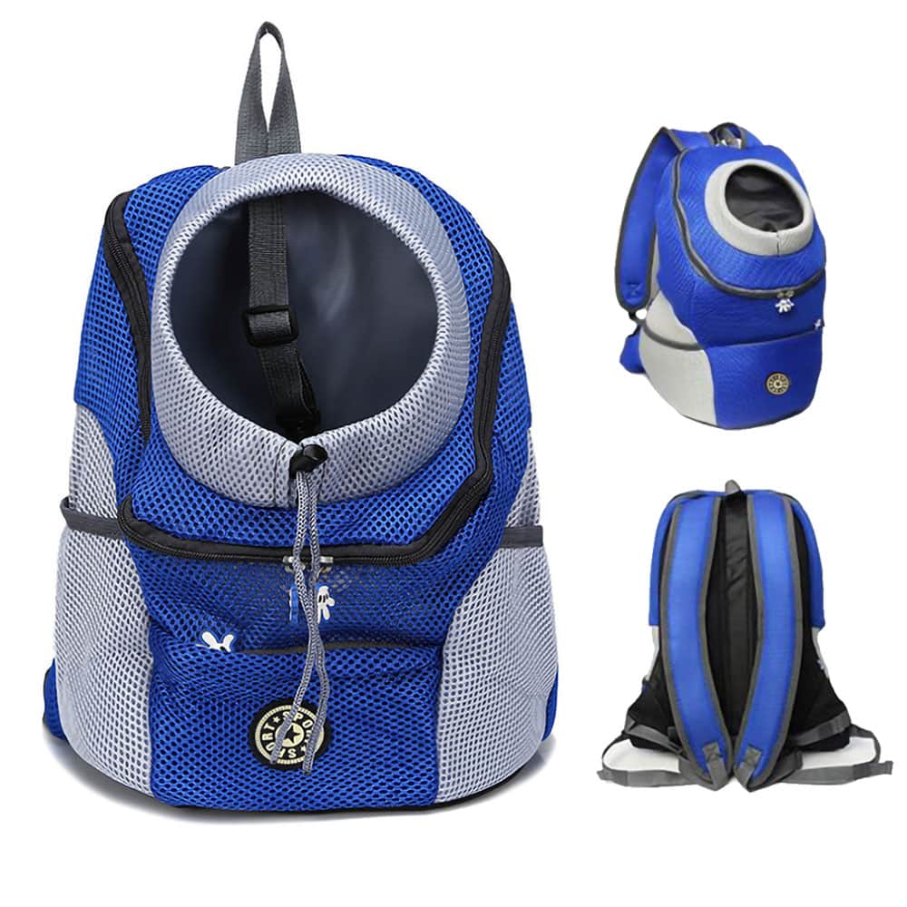 Sport Pup Backpack Carrier - Blue