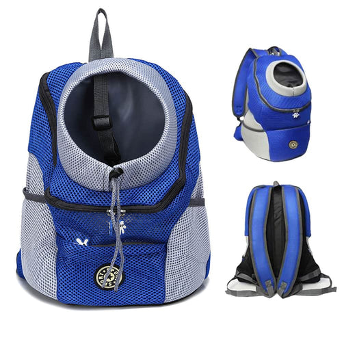 Sport Pup Backpack Carrier - Blue