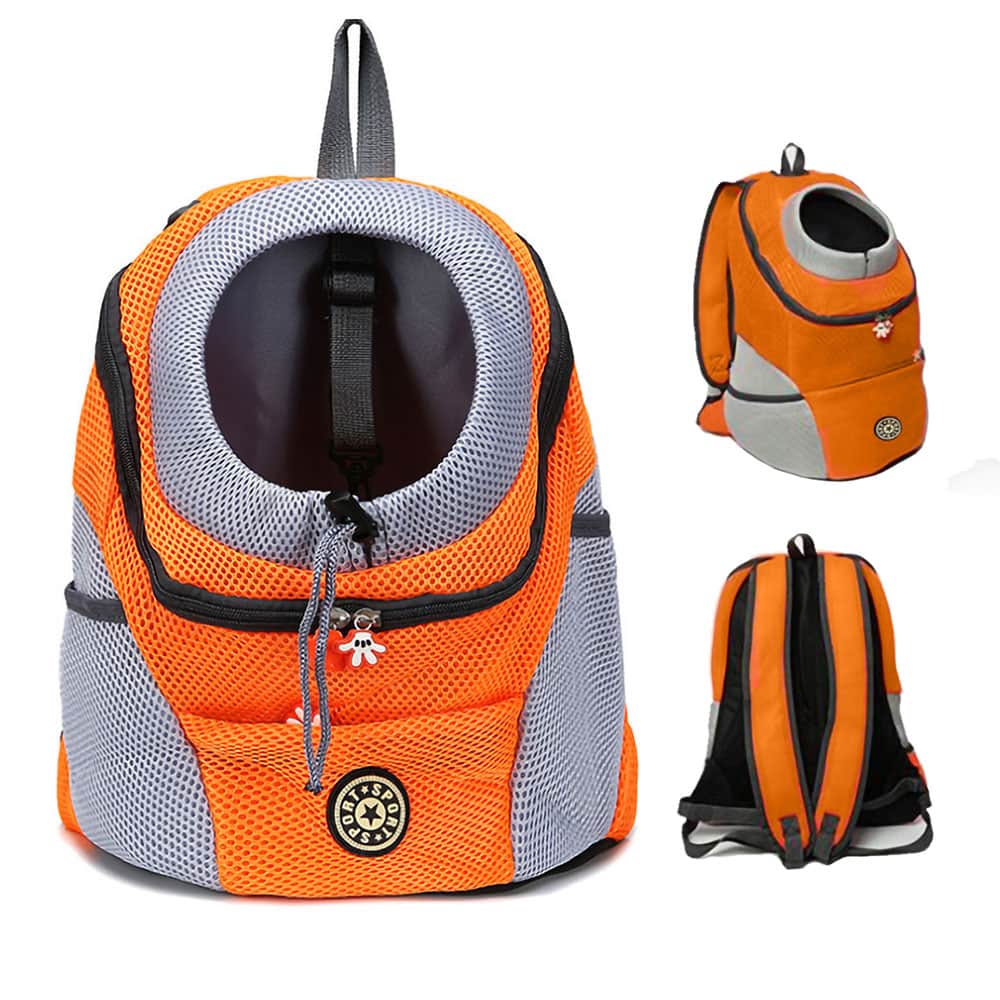 Sport Pup Backpack Carrier - Orange