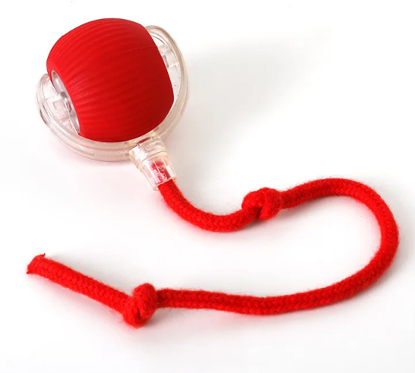 PurrPlay self-rolling interactive cat toy ball