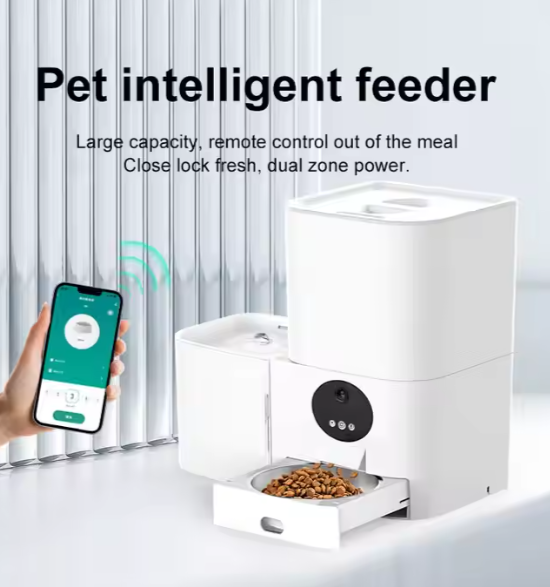 FeedSmart Pro™ — 6L WiFi Automatic Pet Feeder
