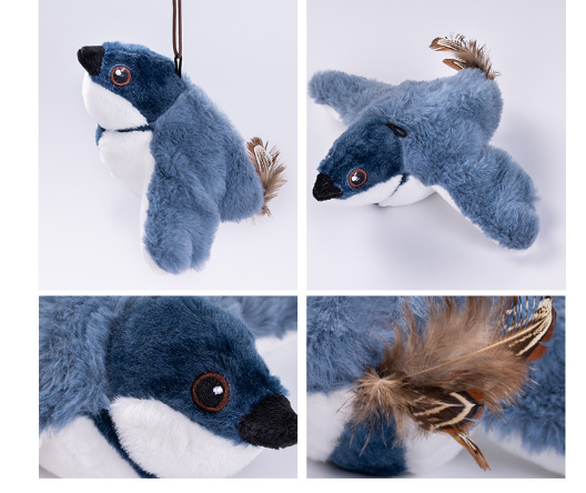 FlapFrenzy™ — USB Rechargeable Flapping Bird Cat Toy