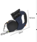 DuoWalk Pro™ — Retractable Double Dog Leash with LED & Waste Bag Dispenser