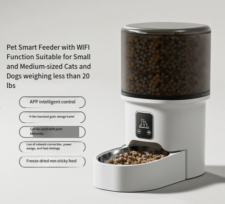 FeedSmart Pro™ — 6L WiFi Automatic Pet Feeder