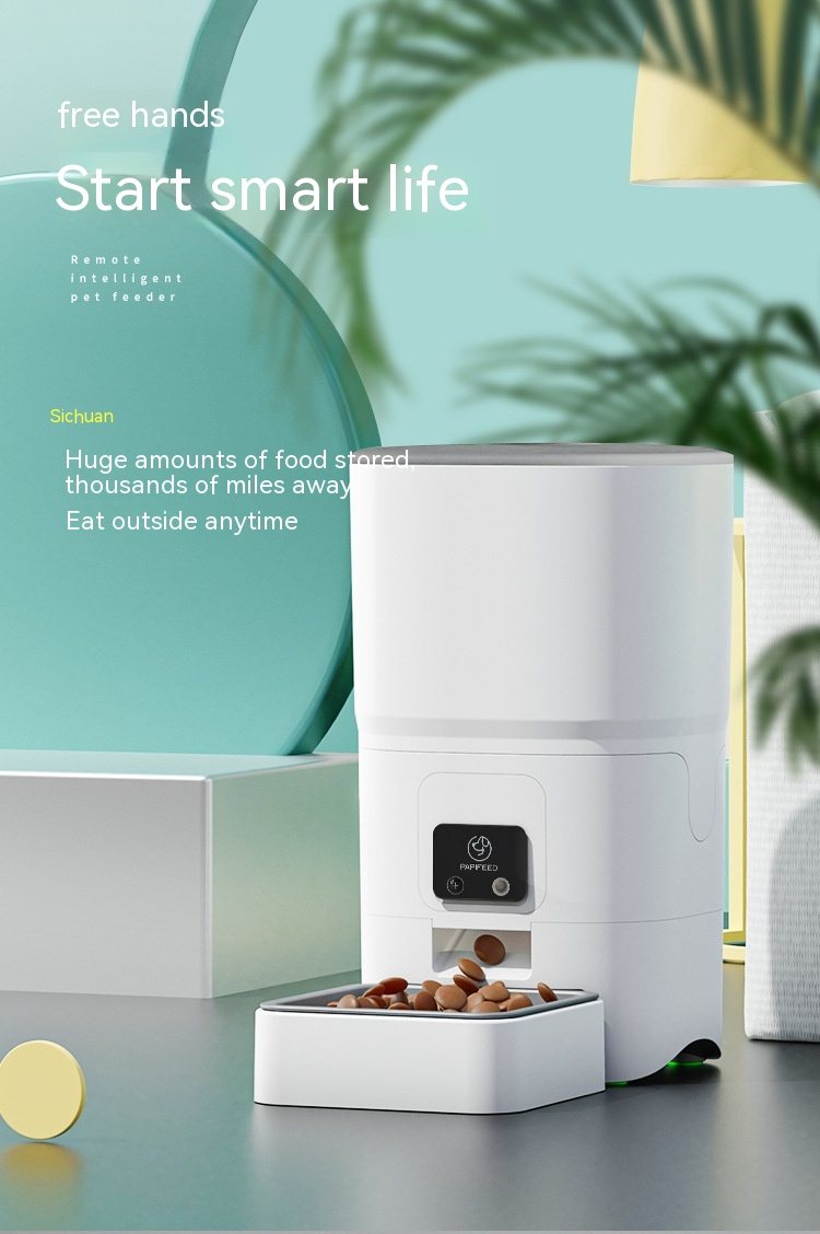 FeedSmart Pro™ — 6L WiFi Automatic Pet Feeder